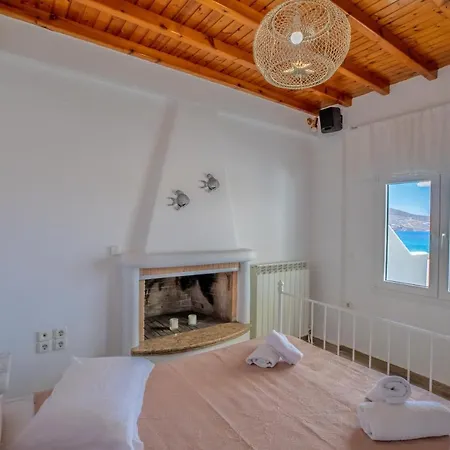 View Lägenhet Ftelia (Mykonos)